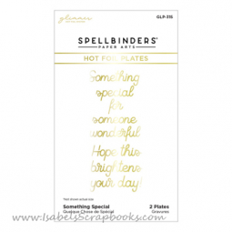 Spellbinders-Something Special Hot Foil Plates